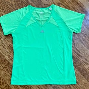 Adidas | Lime green work-out top